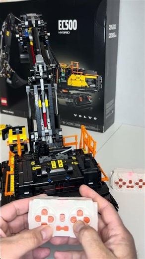 Lego technic 42215 Volvo EC500 excavator power functions Full RC MOD