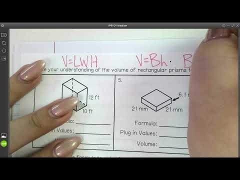Volume of Rectangular Prisms