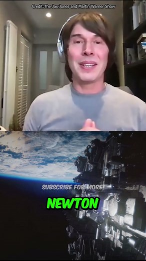 Brian Cox Explains Newton's and Einstein's Views on Gravity and Free Fall in Space.