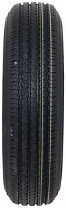 Rambler ST205/75R15 Trailer Tire with Black Vesper Mod Wheel - 5 on 4-1/2 Taskmaster Trailer Tires a