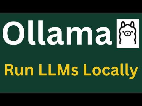 தமிழில்|🧠 Ollama Tutorial for Beginners - Run LLM Models Locally for FREE
