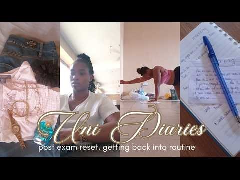 Uni Diaries | Productive Post-Exam Reset Routine, Cleaning, Laundry & Getting My Life Back Together