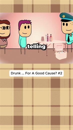 Animated Story of Drinking for Charity