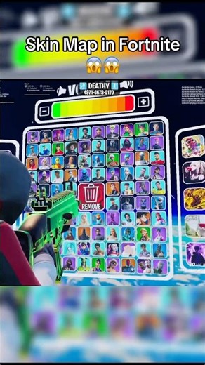 This New Skin Map is the Best! #1v1 #fyp #fortnite