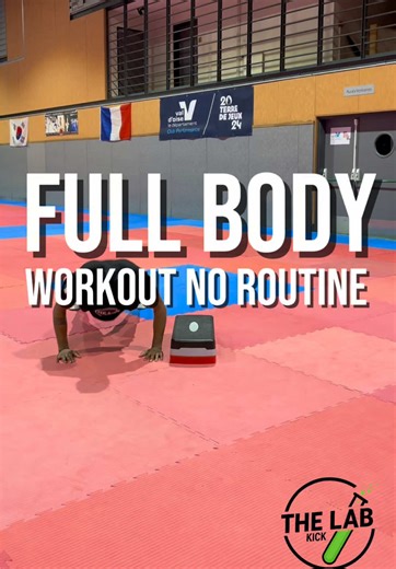 🧪 NO ROUTINE I like to change my workouts so I never get bored. With The Lab, we switch up the exercises and the way we train. 🔄 Cardio / Aerobic Session 📈💨 • 3 blocks of 12 minutes • 30s work / 30s rest • 6 exercises per block • 60% work intensity Ready to train? 🥊 #gymlife #gym #tutorial #fyp #body