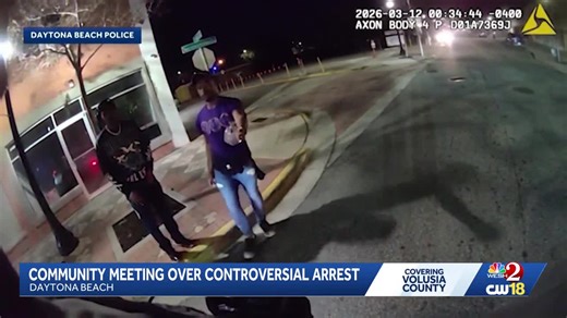 Officials decide if Daytona Beach police officer will face charges after viral video of arrest