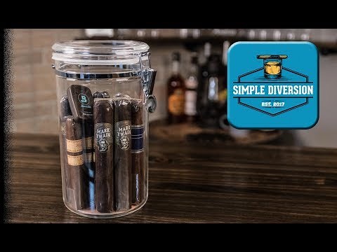 EP 97: Acrylic Cigar Jar Humidor Review