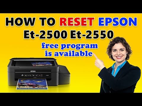How to Reset Epson ET-2500 and ET-2550 Waste Ink Pad: Step-by-Step Tutorial.
