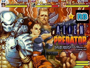 1994 [60fps] Alien vs. Predator 3Players Nomiss ALL