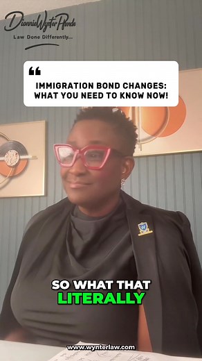Immigration Bond Changes: What You Need To Know NOW! Book your consultation with Wynter Law today — expert guidance, compassionate support with wynterlaw.com #ImmigrationSupport #ImmigrationJourney #ImmigrationLawyer #WynterLaw #ImmigrationBoss | Wynter Immigration