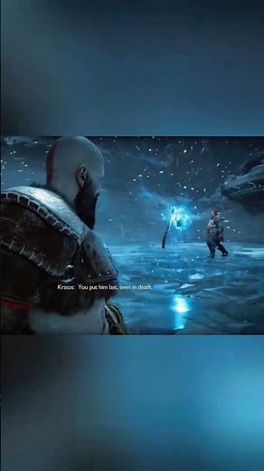 When Axe Meets Thunder | God Of War #shorts