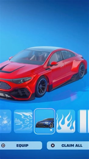 How To Get Mercedes Benz CLA Car Body For FREE! (Fortnite Rocket League)