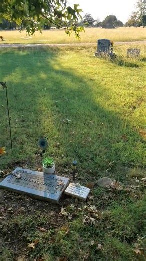 Grave shaped like a Playstation controller #Playstation #graveyards #death #cemeteryvideos | Lamont At Large