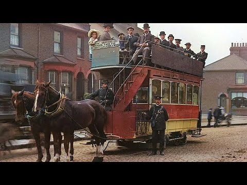 1868-1909 Victorian and Edwardian London / 56 Impressive Rare Photos Colorized