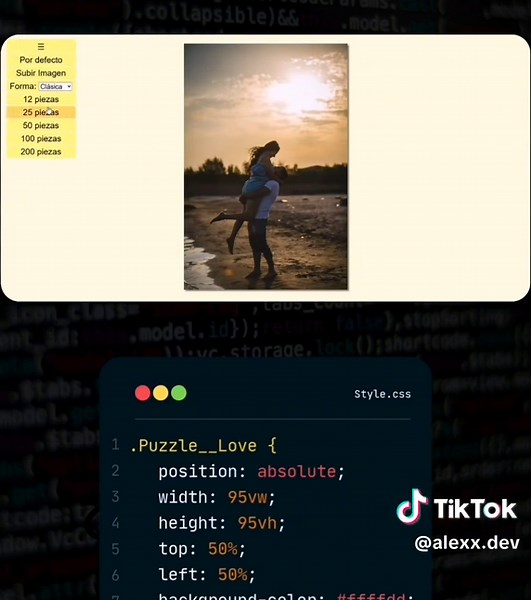 Envía Flores Amarillas en Forma de Puzzle