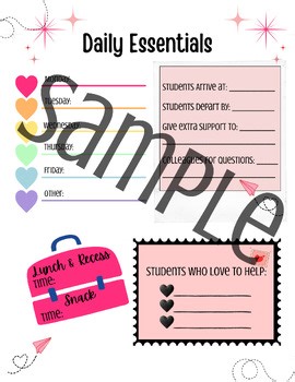 February Substitute Plans