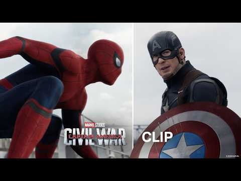 Captain America Fights Spider-Man | Captain America: Civil War | Official Clip