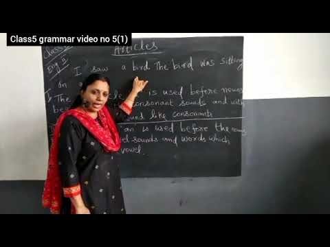 CLASS 5 ENG II ( 21 - 09 - 2020 )