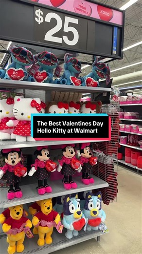 Viral Valentine's Day Hello Kitty Bear Finds at Walmart