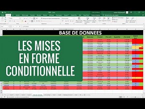 Comment utiliser les MISES EN FORME CONDITIONNELLE.