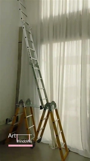 Así instalamos Cortinas de Tela Motorizadas a medida en un Ventanal Doble Altura : Art Windows