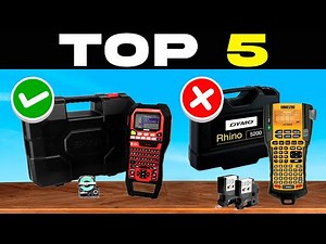 TOP 5 BEST LABEL MAKERS for ELECTRICIANS 2026 | INDUSTRIAL LABEL PRINTERS AMAZON