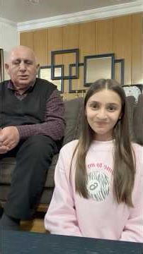 Lina is sending a video to the government with her grandfather to help 😂 (irony)