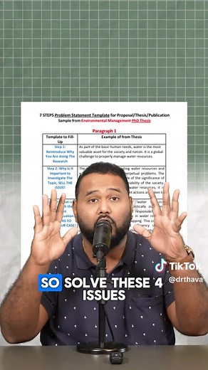 Building a Strong Thesis Problem Statement