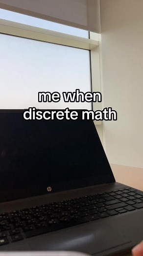 thank god discrete math is over this semester 🤝 #csmajor #computersciencemajor #collegestudent #discretemath