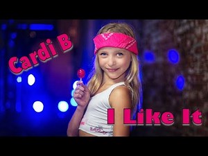 Cardi B I Like it! Lilly K dancing in the street!