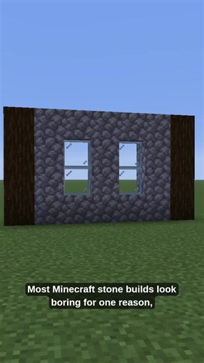 Minecraft Stone Building: Expensive Look Tutorial