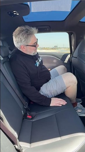 Lexus RZ Back Seat and Trunk Review