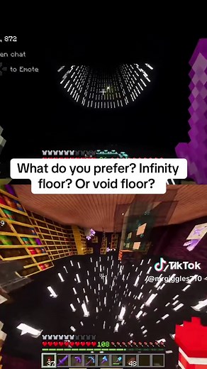 #minecraft | infinity floor minecraft