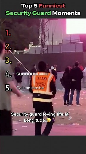 Top 5 Funniest Security Guard Moments 👮‍♂️😂