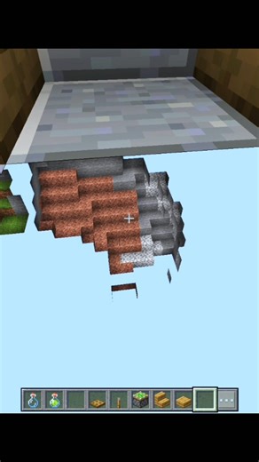 Minecraft x-ray vision #shorts #minecraft