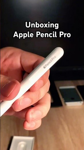 Apple Pencil Pro Is INSANE - Unboxing
