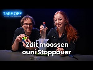 Take Off Challenge | Wie misst man Zeit ohne Stoppuhr? | Tutorial 🚀 Science Show Luxembourg