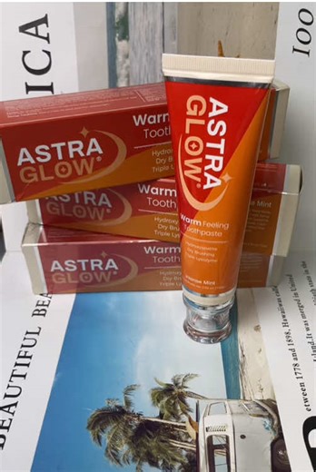 AstraGlow Lysozyme Toothpaste: Dual Whitening & Freshness