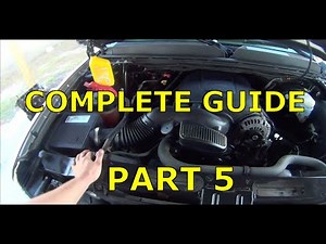 How to replace lifters and head gaskets on a Chevy 5.3 Vortec LS engine. COMPLETE GUIDE - Part 5