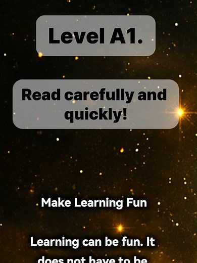 Easy English Reading Challenge for Beginners
