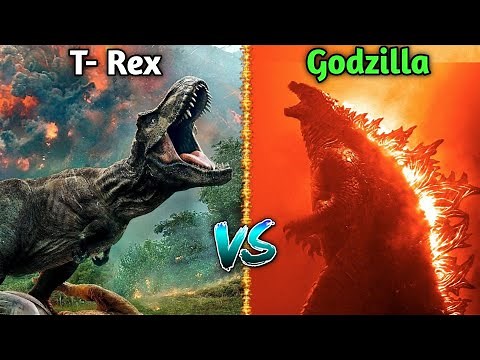 T-REX VS GODZILLA | Who will Win?