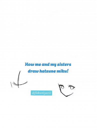 WE LOVE HATSUNE MIKU:3 #hatsunemiku #miku #digitalart #arttok #artist #siblings #fyp #viral #blowup