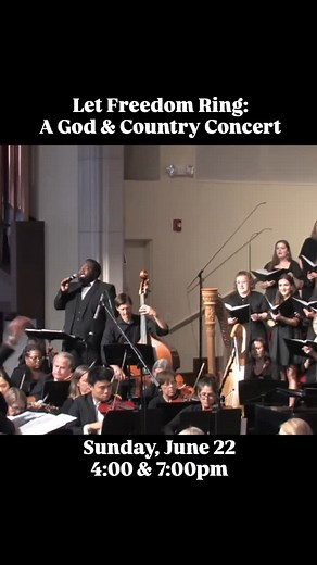 🇺🇸 Let Freedom Ring: A God & Country Concert 🇺🇸 Sunday, June 22 at 4:00pm & 7:00pm Free concert - Seating first come, first served. Optional BBQ dinner offered between concerts by @bradleysbbqaug . $25/ adults; $15/ children 12 & under. Make your meal reservations by June 17. All active duty servicemembers & veterans are encouraged to wear their uniforms! 🪖🎖️ Learn more: https://www.trinityonthehill.net/events/let-freedom-ring-a-god-country-concert/ | Trinity on the Hill