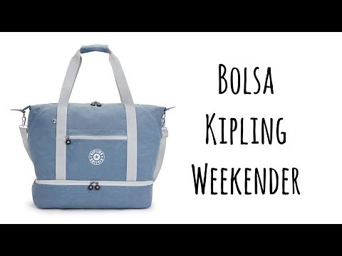 Nanda Barros - resenha bolsa kipling art M weekender