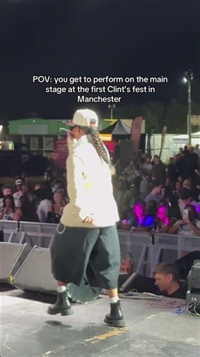 Che3kz performing at Clint’s fest 2025