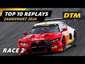 VAN DER LINDE VS GRELLO | DTM Highlights | Zandvoort Race 2 | DTM 2024
