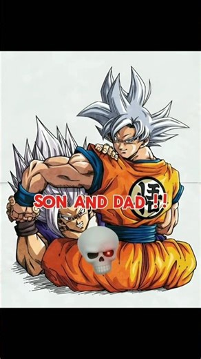 SON AND DAD? ➜ SON AND DAD!! 😈🔥 #dragonball #goku #gohan