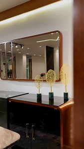 30K views · 210 reactions | Elevate your dining experience with Celia wooden dining room, featuring a sleek, modern design and complemented by stylish green fabric chairs. Perfect for adding a touch of elegance and comfort to your home.✨ ✨ #homefurnishing #interiordesign #homedecor #furniture | MONDY Design | Facebook