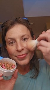 When I found Bronzing Pearls 5 years ago, they were a total gamechanger for me. Grew up in the deep South, and I used to wear full face Merle Norman cakey thick foundation to high school....daily. 😅 Went off to college and vet school and kinda went to the opposite extreme where most of the time, I didn't wear makeup. Too busy and didn't want the time and hassle involved. Hit my 30's and the Clinique foundation that I bought started to settle in the lines and wrinkles from years of neglecting my