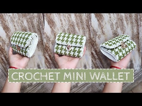 CROCHET MINI WALLET - BEO HANDMADE